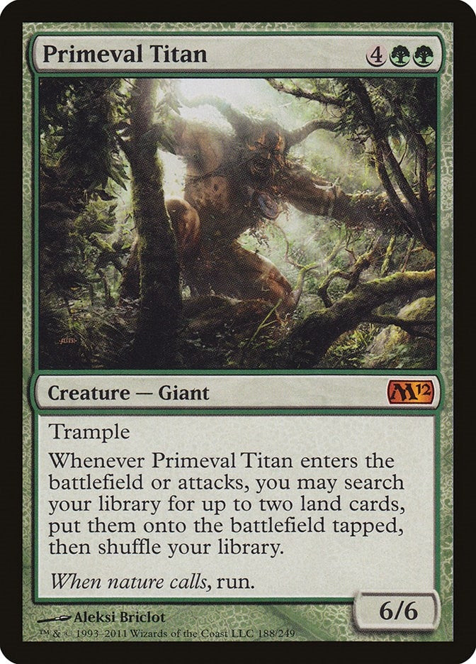 Image for Primeval Titan (Magic 2012 (M12)) (188) - Magic: The Gathering