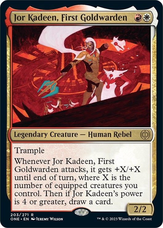 Image for Jor Kadeen, First Goldwarden (Phyrexia: All Will Be One) (203) - Magic: The Gathering