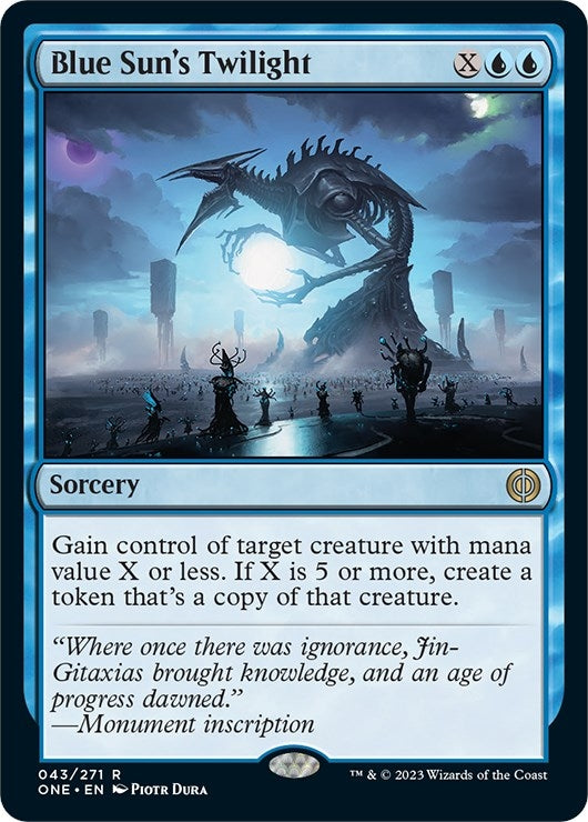 Image for Blue Sun's Twilight (Phyrexia: All Will Be One) (43) - Magic: The Gathering