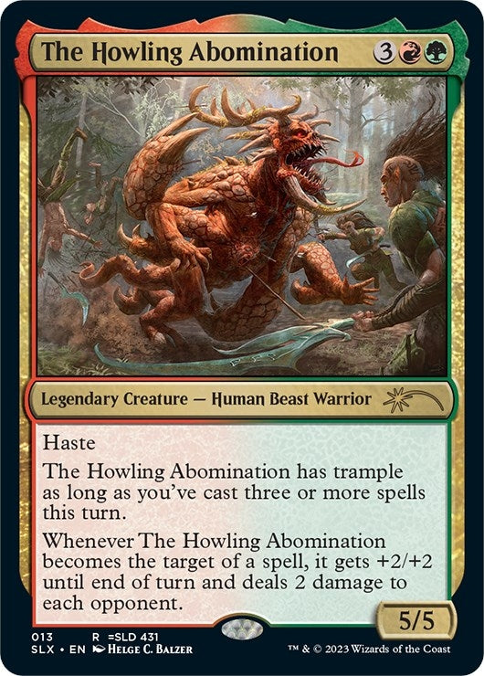 Image for The Howling Abomination (SLX Cards) (13) - Magic: The Gathering