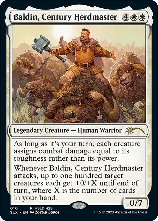 Image for Baldin, Century Herdmaster (SLX Cards) (10) - Magic: The Gathering