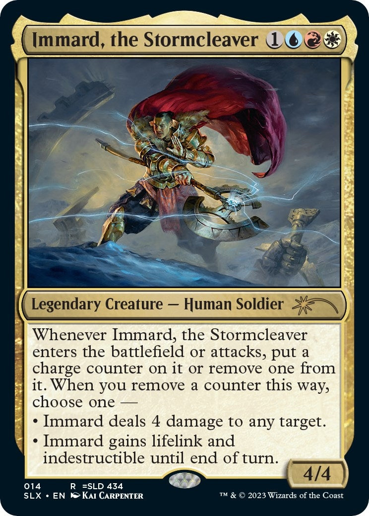 Image for Immard, the Stormcleaver (SLX Cards) (14) - Magic: The Gathering