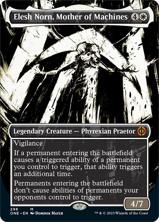 Image for Elesh Norn, Mother of Machines (Showcase) (Phyrexia: All Will Be One) (298) - Magic: The Gathering