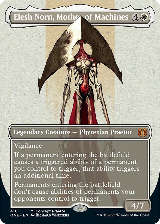 Image for Elesh Norn, Mother of Machines (Concept Praetor) (Phyrexia: All Will Be One) (416) - Magic: The Gathering