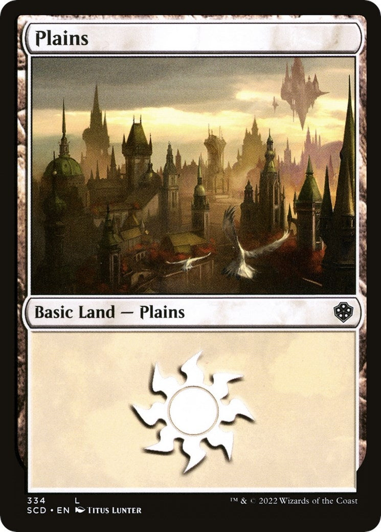 Image for Plains (334) (Starter Commander Decks) (334) - Magic: The Gathering