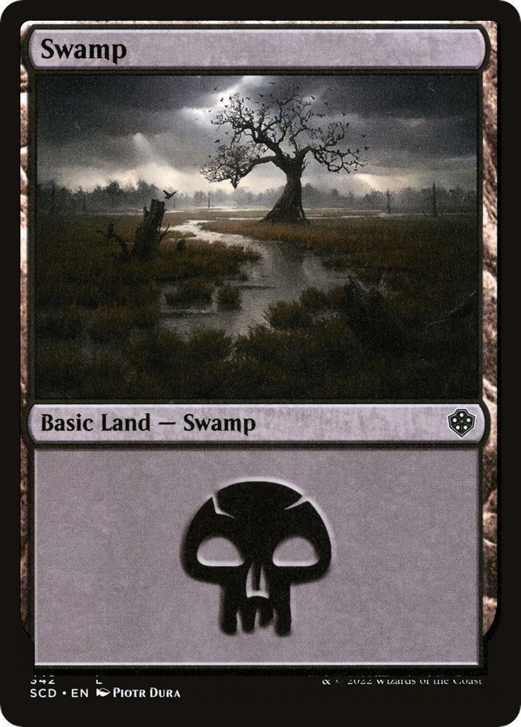 Image for Swamp (342) (Starter Commander Decks) (342) - Magic: The Gathering