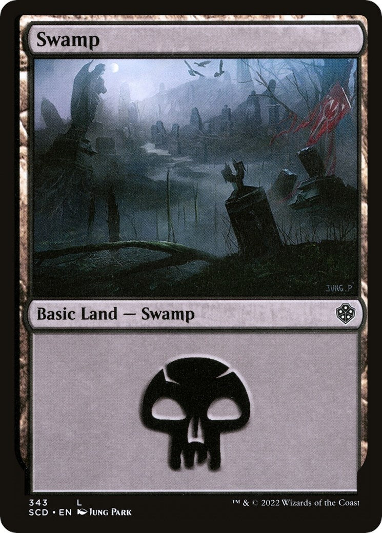 Image for Swamp (343) (Starter Commander Decks) (343) - Magic: The Gathering