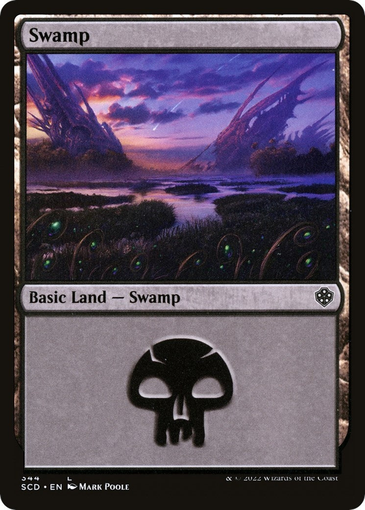Image for Swamp (344) (Starter Commander Decks) (344) - Magic: The Gathering