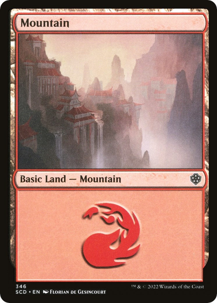 Image for Mountain (346) (Starter Commander Decks) (346) - Magic: The Gathering