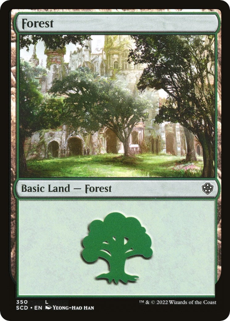 Image for Forest (350) (Starter Commander Decks) (350) - Magic: The Gathering