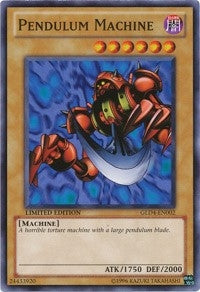 Image for Pendulum Machine (Gold Series 4: Pyramids Edition) (GLD4-EN002) - YuGiOh