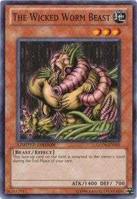Image for The Wicked Worm Beast (Gold Series 4: Pyramids Edition) (GLD4-EN003) - YuGiOh