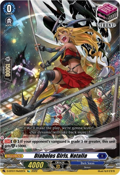 Image for Diabolos Girls, Natalia (D-BT07: Raging Flames Against Emerald Storm) (D-BT07/Re02EN) - Cardfight Vanguard