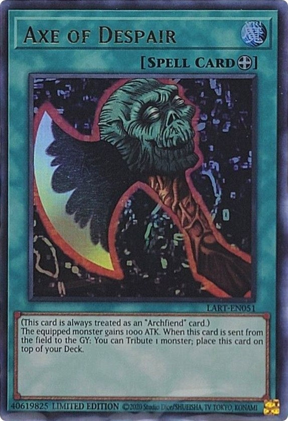 Image for Axe of Despair (The Lost Art Promotion) (LART-EN051) - YuGiOh