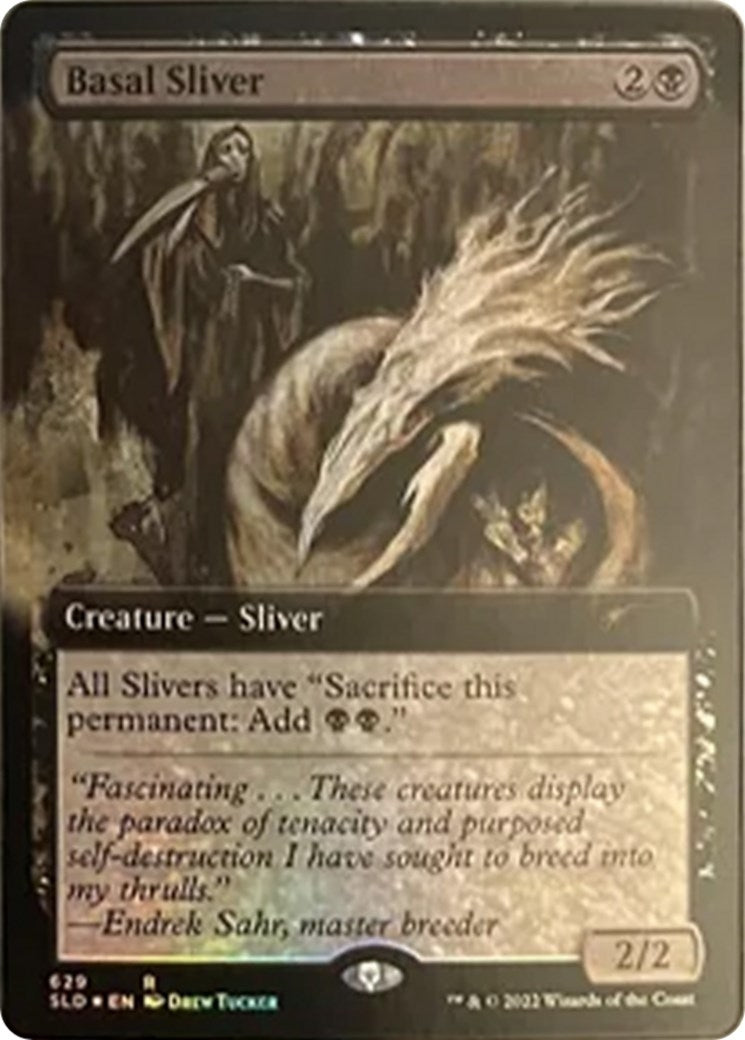 Image for Basal Sliver (Extended Art) (Secret Lair Drop Series) (629) - Magic: The Gathering