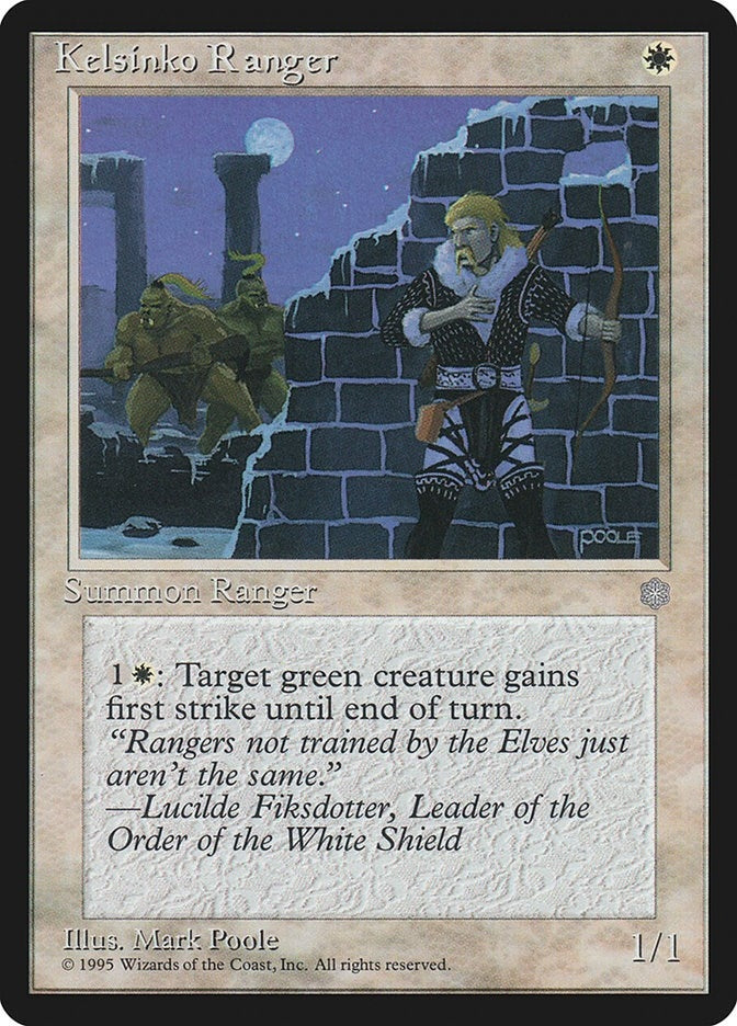 Image for Kelsinko Ranger (Ice Age) - Magic: The Gathering