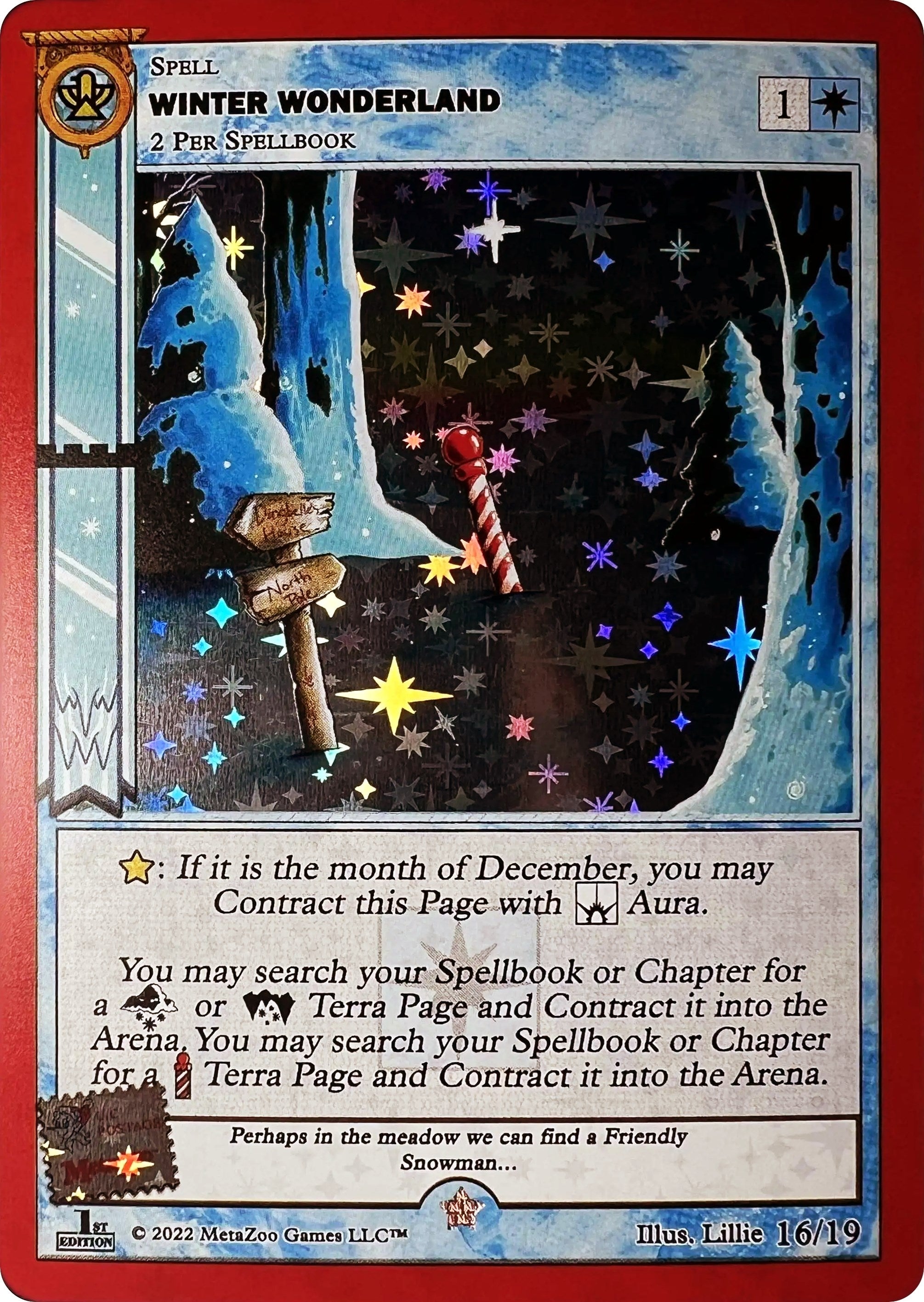 Image for Winter Wonderland (First Edition) (Holiday Promos) (16/19) - MetaZoo