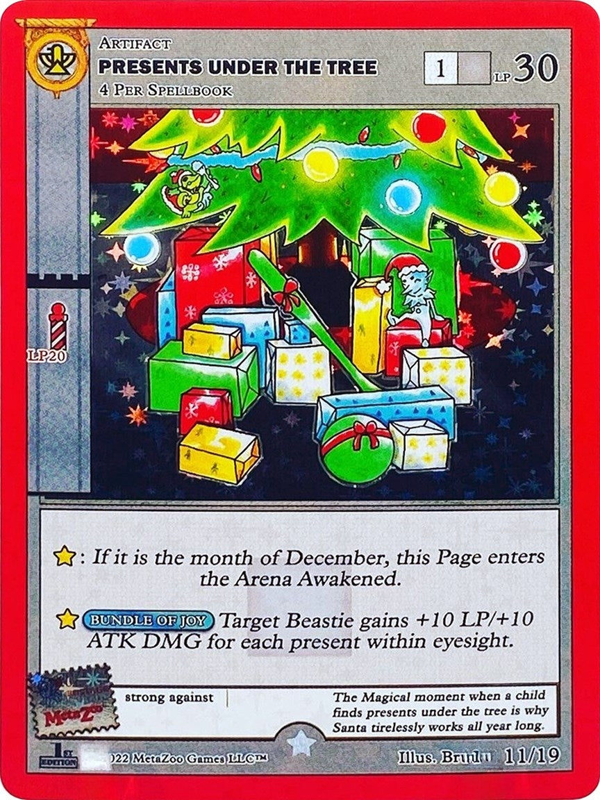 Image for Presents Under The Tree (First Edition) (Holiday Promos) (11/19) - MetaZoo