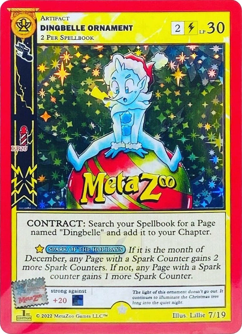 Image for Dingbelle Ornament (First Edition) (Holiday Promos) (7/19) - MetaZoo