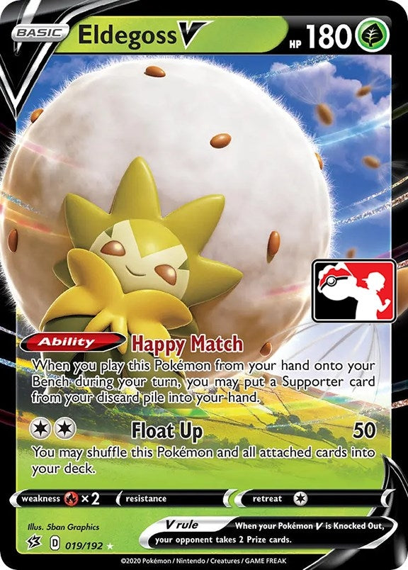 Image for Eldegoss V (Prize Pack Series Cards) (019/192) - Pokemon