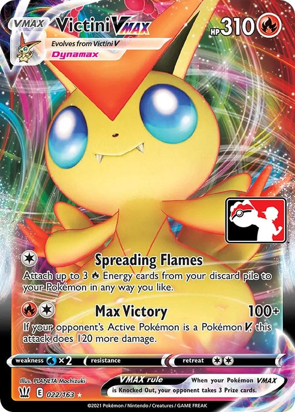 Image for Victini VMAX (Prize Pack Series Cards) (022/163) - Pokemon