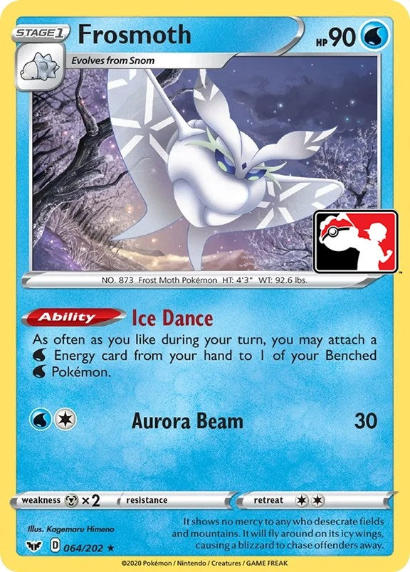 Image for Frosmoth (Prize Pack Series Cards) (064/202) - Pokemon