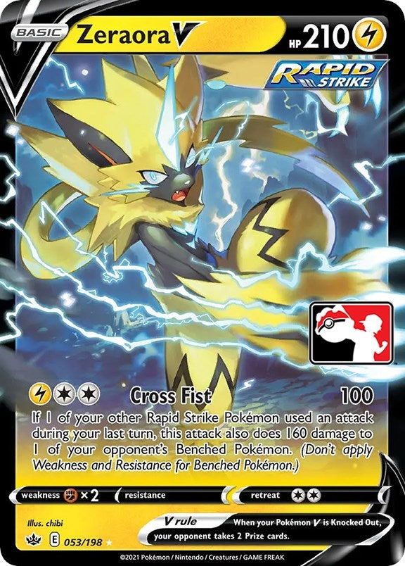 Image for Zeraora V (Prize Pack Series Cards) (053/198) - Pokemon