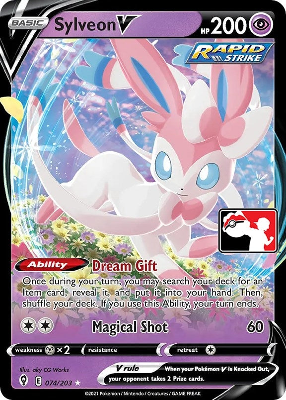 Image for Sylveon V (Prize Pack Series Cards) (074/203) - Pokemon