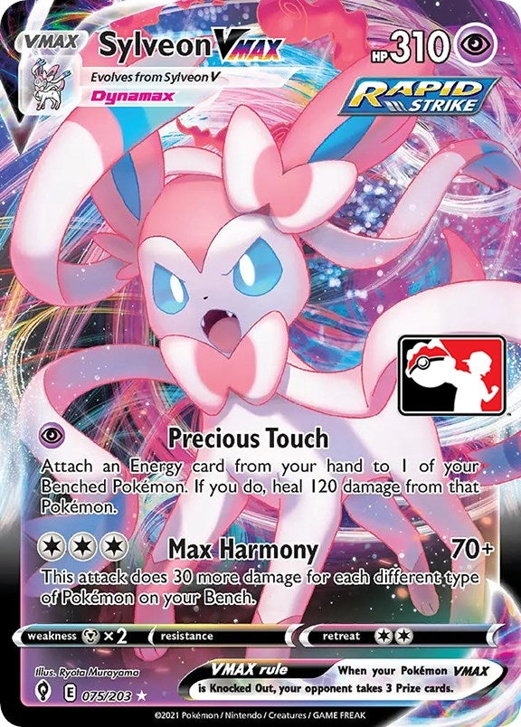 Image for Sylveon VMAX (Prize Pack Series Cards) (075/203) - Pokemon