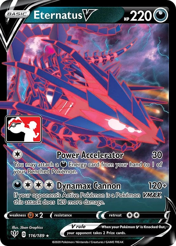Image for Eternatus V (Prize Pack Series Cards) (116/189) - Pokemon