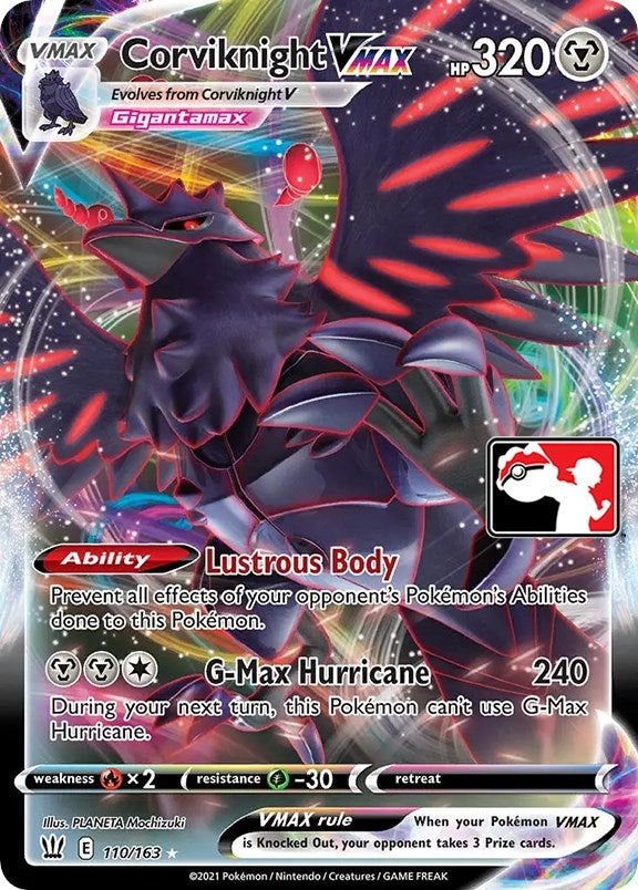 Image for Corviknight VMAX (Prize Pack Series Cards) (110/163) - Pokemon