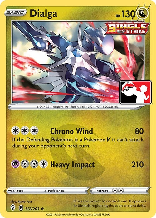 Image for Dialga (Prize Pack Series Cards) (112/203) - Pokemon