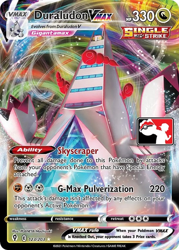 Image for Duraludon VMAX (Prize Pack Series Cards) (123/203) - Pokemon