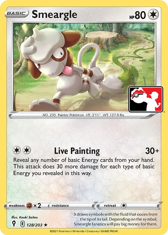 Image for Smeargle (Prize Pack Series Cards) (128/203) - Pokemon