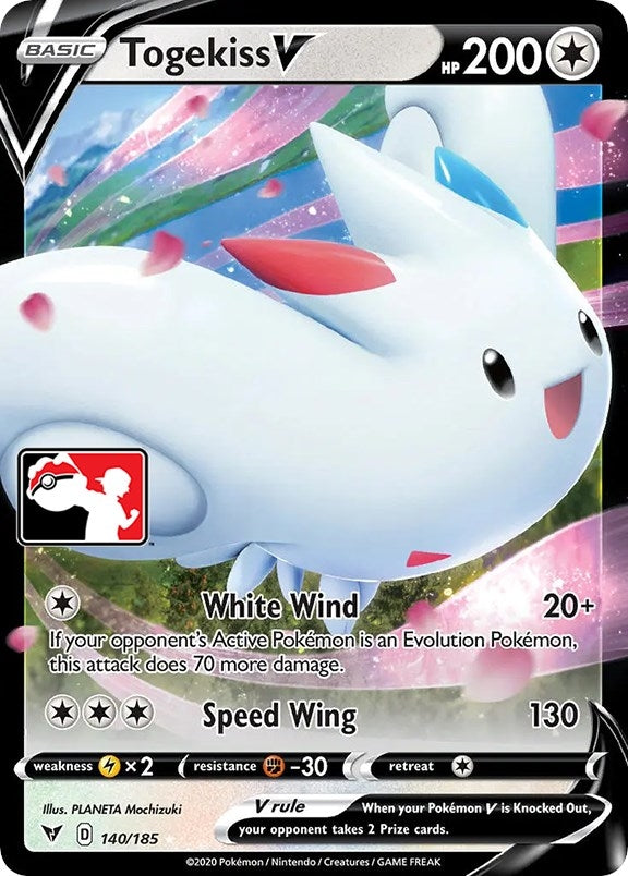 Image for Togekiss V (Prize Pack Series Cards) (140/185) - Pokemon
