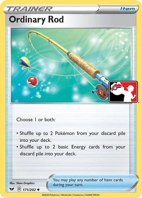 Image for Ordinary Rod (Prize Pack Series Cards) (171/202) - Pokemon