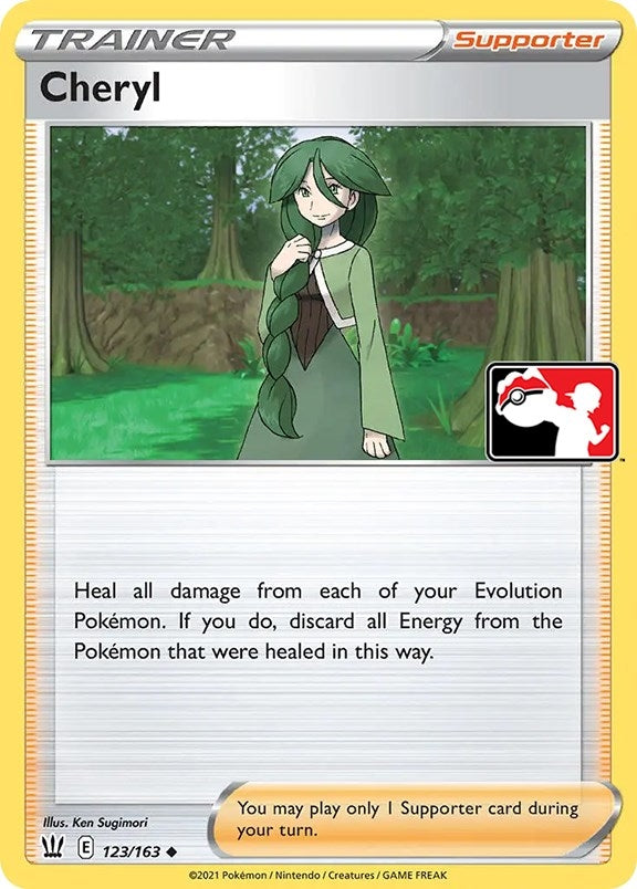 Image for Cheryl (Prize Pack Series Cards) (123/163) - Pokemon