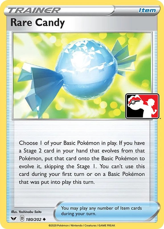 Image for Rare Candy (Prize Pack Series Cards) (180/202) - Pokemon