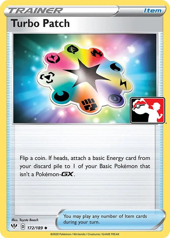Image for Turbo Patch (Prize Pack Series Cards) (172/189) - Pokemon