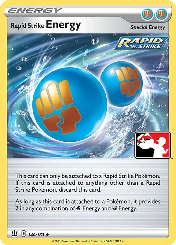 Image for Rapid Strike Energy (Prize Pack Series Cards) (140/163) - Pokemon