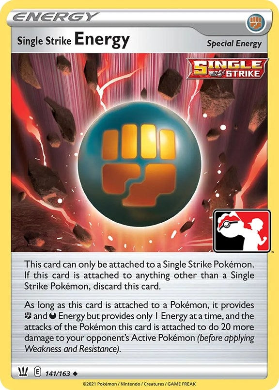 Image for Single Strike Energy (Prize Pack Series Cards) (141/163) - Pokemon