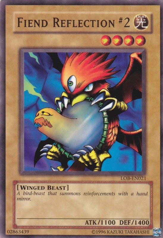 Image for Fiend Reflection #2 (Legend of Blue Eyes White Dragon (Worldwide English)) (LOB-EN021) - YuGiOh
