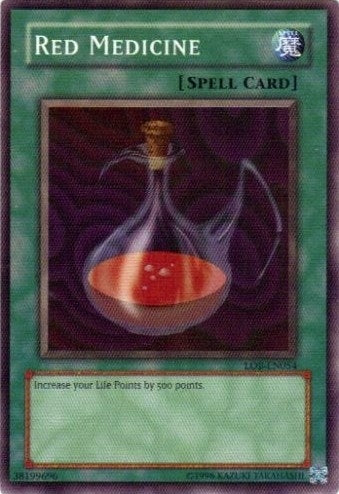 Image for Red Medicine (Legend of Blue Eyes White Dragon (Worldwide English)) (LOB-EN054) - YuGiOh