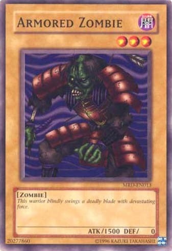 Image for Armored Zombie (Metal Raiders (Worldwide English)) (MRD-EN013) - YuGiOh