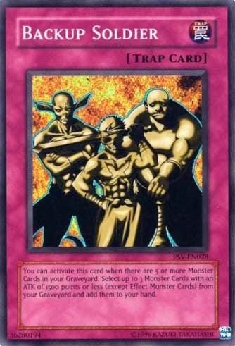 Image for Backup Soldier (Pharaoh's Servant (Worldwide English)) (PSV-EN028) - YuGiOh