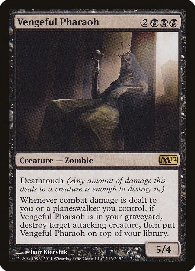 Image for Vengeful Pharaoh (Magic 2012 (M12)) (116) - Magic: The Gathering