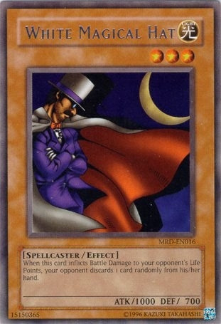 Image for White Magical Hat (Metal Raiders (Worldwide English)) (MRD-EN016) - YuGiOh
