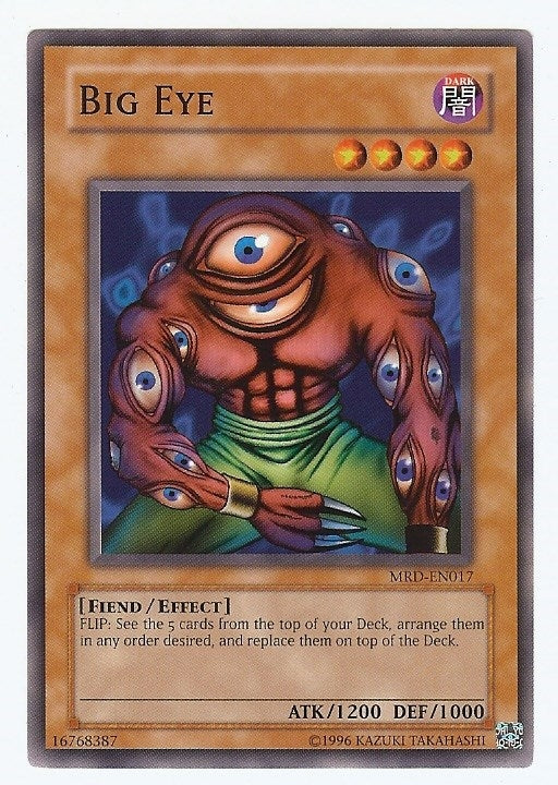 Image for Big Eye (Metal Raiders (Worldwide English)) (MRD-EN017) - YuGiOh