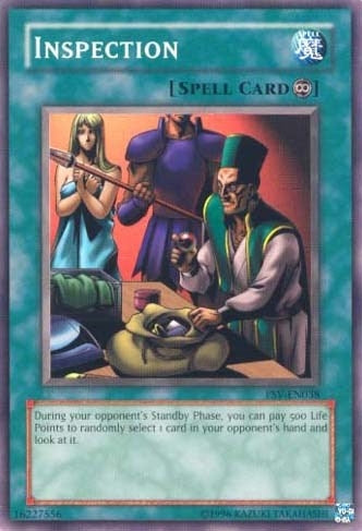 Image for Inspection (Pharaoh's Servant (Worldwide English)) (PSV-EN038) - YuGiOh