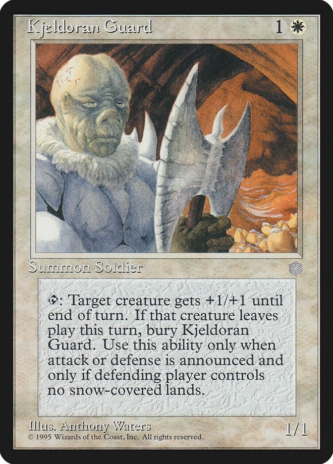 Image for Kjeldoran Guard (Ice Age) - Magic: The Gathering